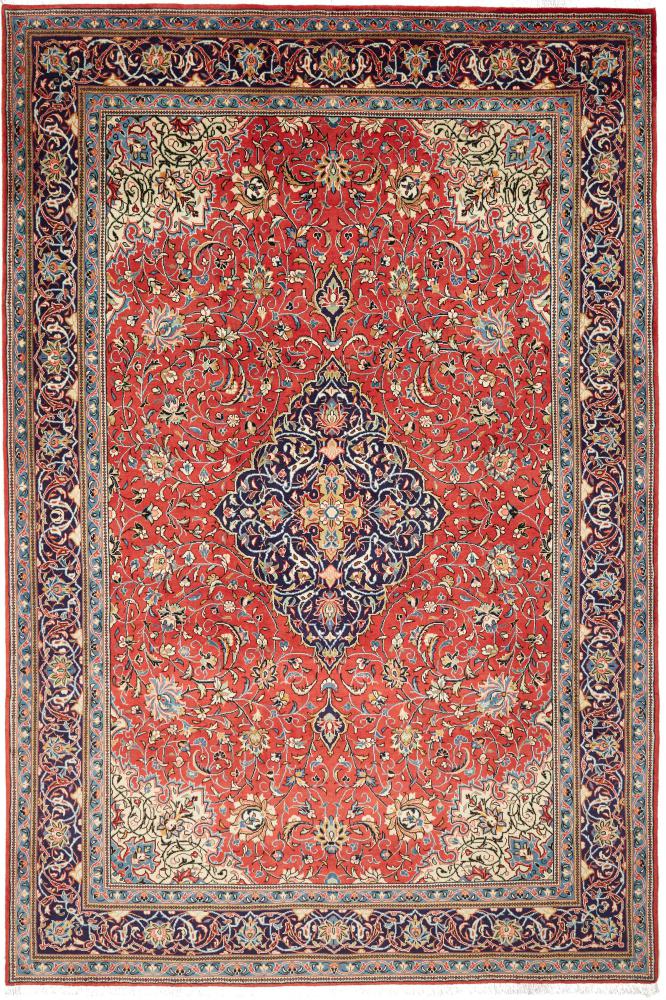 Tapis persan Sarough 331x221 331x221, Tapis persan Noué à la main