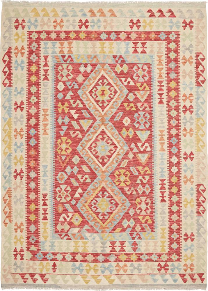 Afghaans tapijt Kilim Afghan 233x173 233x173, Perzisch tapijt Handgeweven