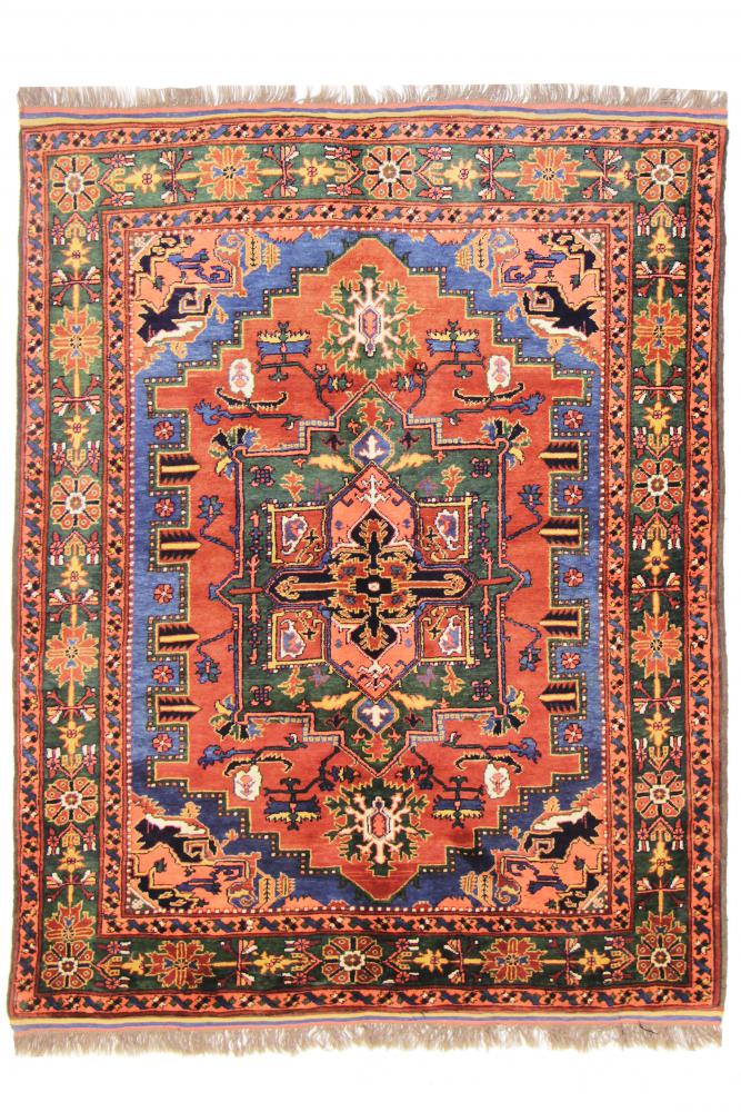 Tapis pakistanais Kazak Ancien 213x162 213x162, Tapis persan Noué à la main