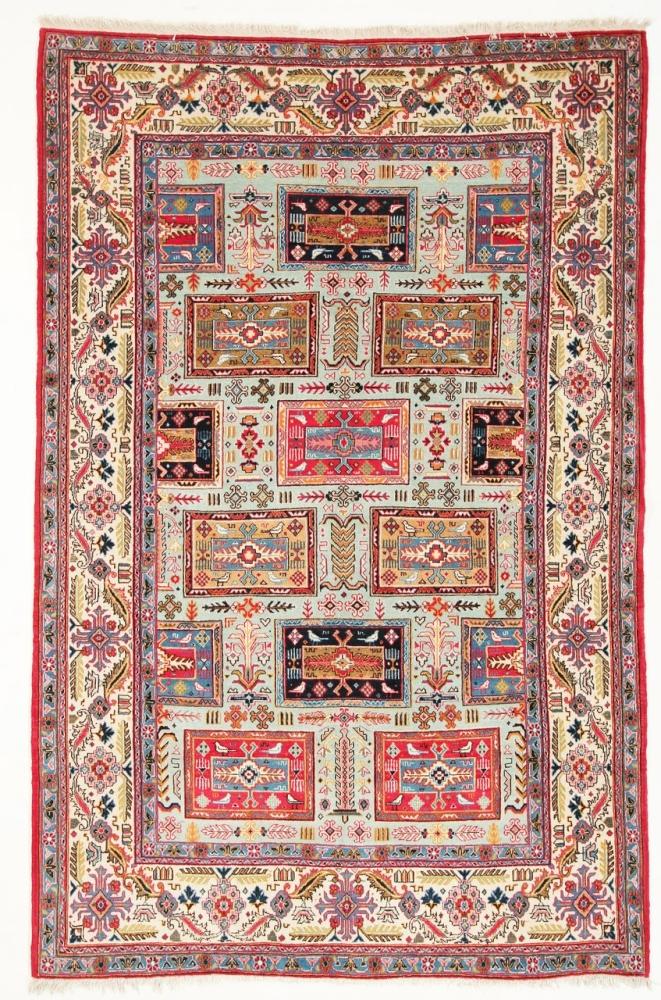 Persian Rug Keshan Antique 200x138 200x138, Persian Rug Knotted by hand