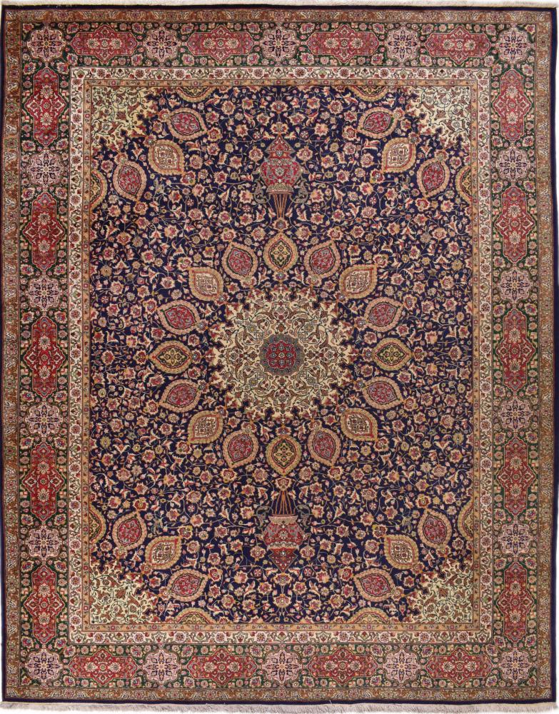 Perzsa szőnyeg Tabriz 12'7"x10'1" 12'7"x10'1", Perzsa szőnyeg Kézzel csomózva