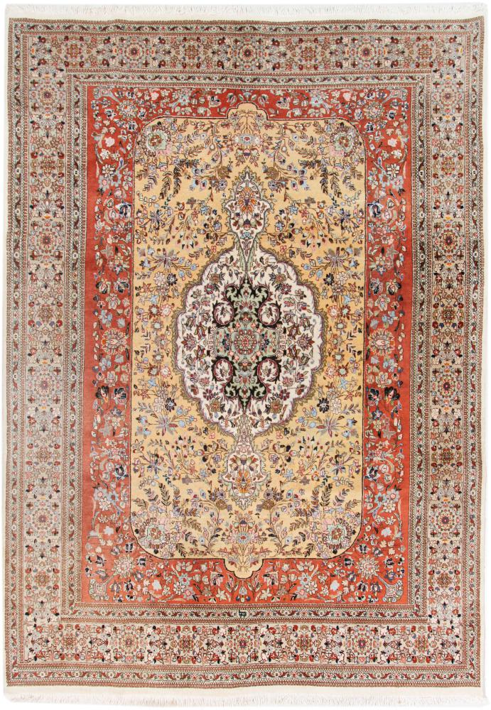 Indo rug Tabriz Tabatabaei 350x245 350x245, Persian Rug Knotted by hand