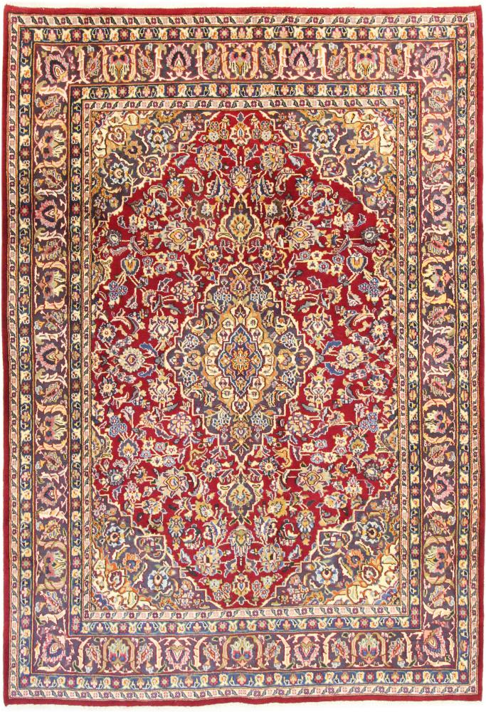 Persisk tæppe Mashhad 292x199 292x199, Persisk tæppe Knyttet i hånden