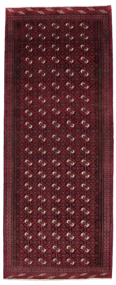 Persian Rug Turkaman 389x152 389x152, Persian Rug Knotted by hand