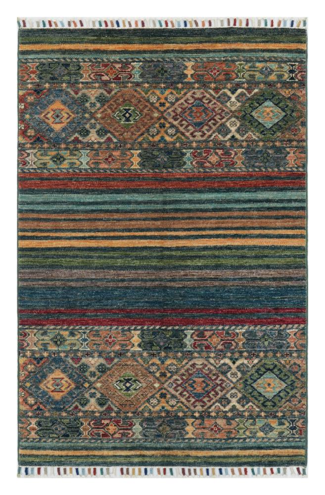 Tapis pakistanais Arijana Shaal 123x80 123x80, Tapis persan Noué à la main