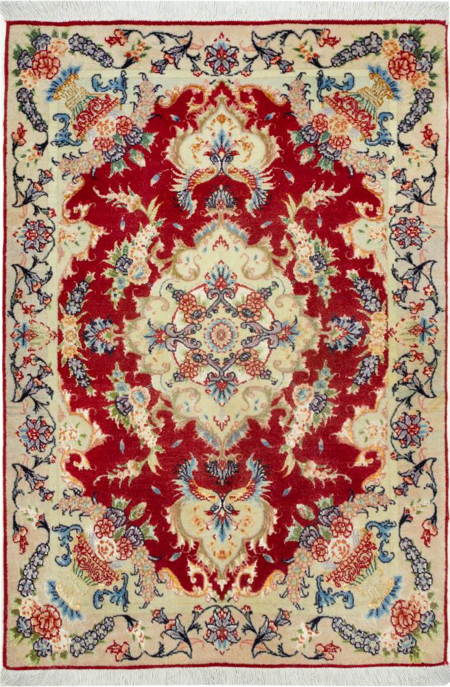 Tapete persa Tabriz 104x70 104x70, Tapete persa Atado à mão