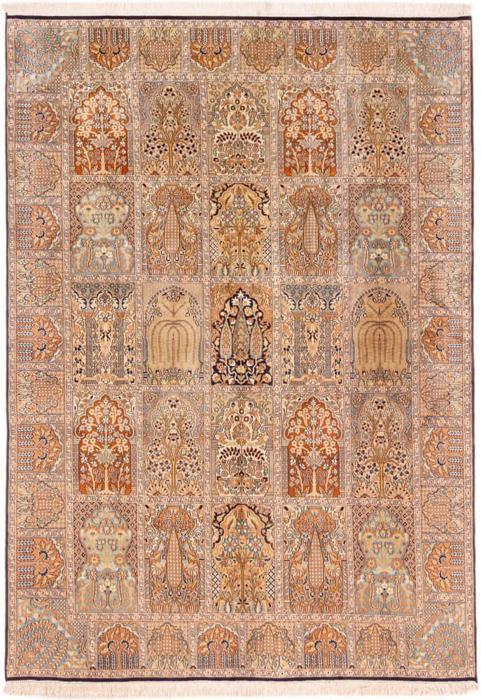 Indiaas tapijt Kasjmier Zijde 239x170 239x170, Perzisch tapijt Handgeknoopt