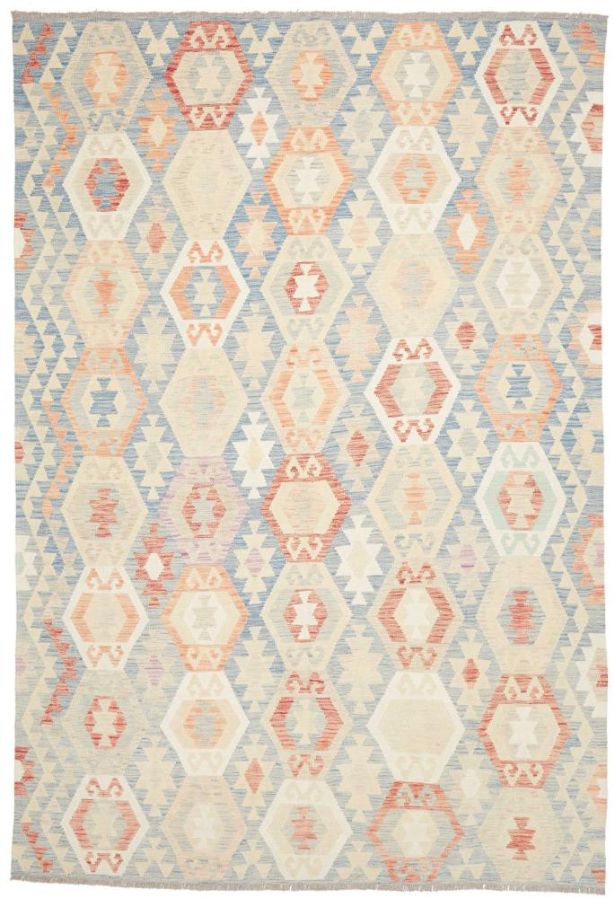 Afghan rug Kilim Afghan 9'7"x6'8" 9'7"x6'8", Persian rug Handwoven