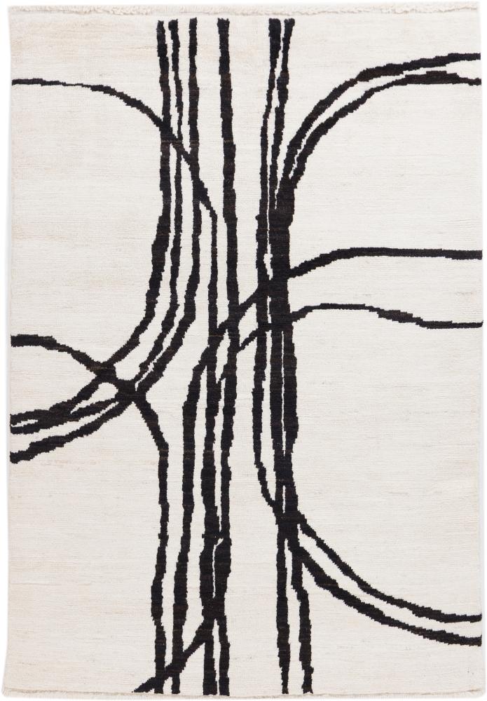 Afghan rug Berber Ela Design 205x145 205x145, Persian Rug Knotted by hand