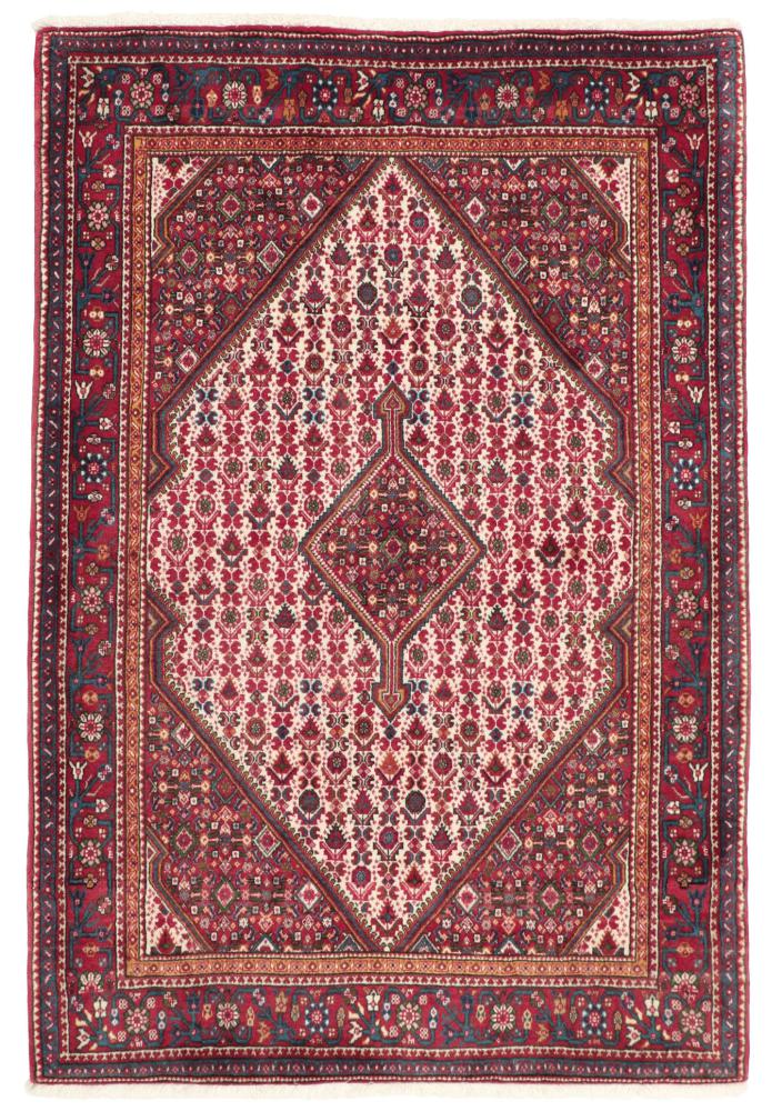 Tapis persan Malayer 154x102 154x102, Tapis persan Noué à la main