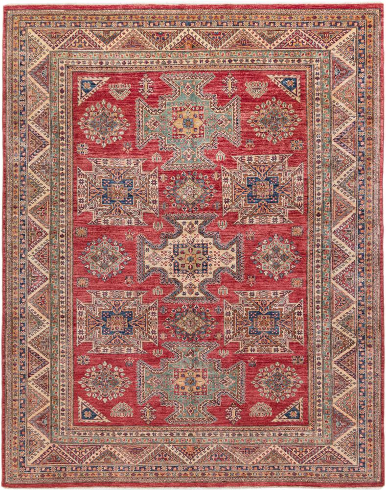 Afghan rug Super Kazak 306x240 306x240, Persian Rug Knotted by hand