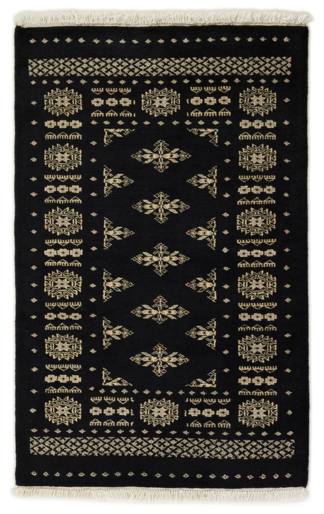 パキスタン絨毯 パキスタン Buchara 2ply 123x79 123x79, ペルシャ絨毯 手織り