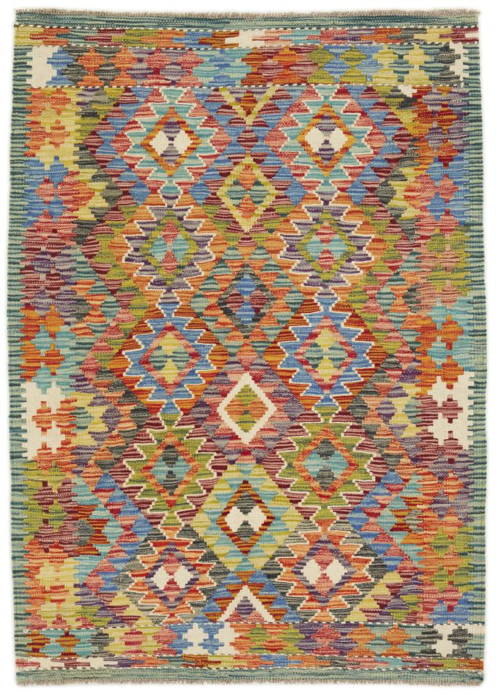 Tapete afegão Kilim Afegão 147x105 147x105, Tapete persa Tecido à mão