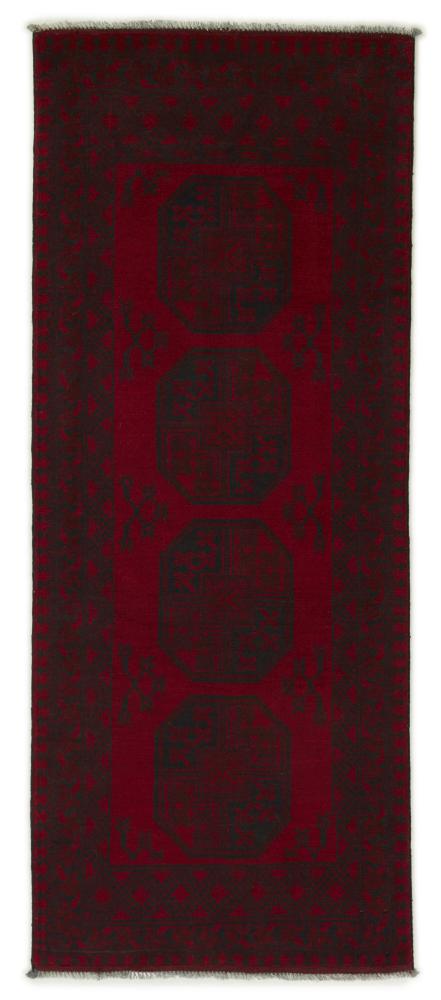 Alfombra afgana Afghan Akhche 197x77 197x77, Alfombra persa Anudado a mano