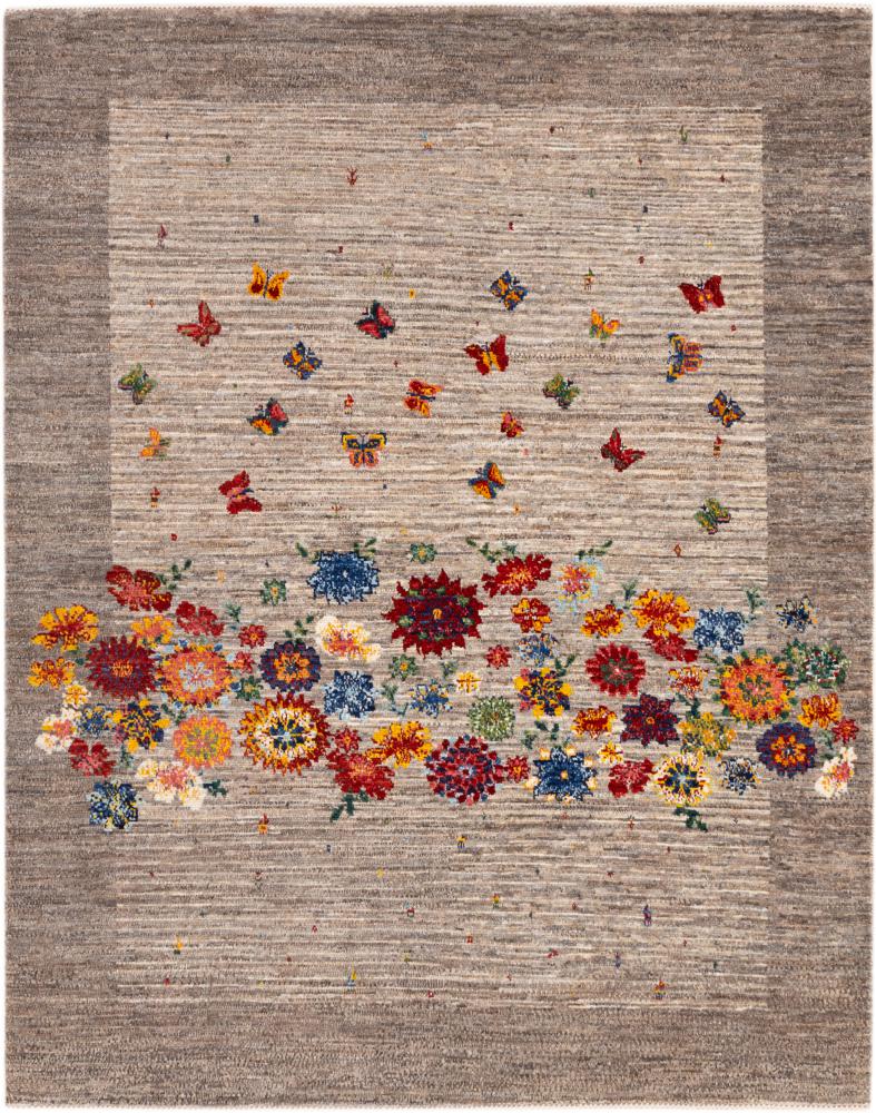 Alfombra persa Persia Gabbeh Loribaft Nowbaft 194x152 194x152, Alfombra persa Anudado a mano