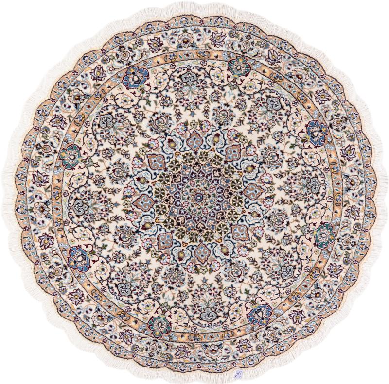 Persian Rug Nain 9La 150x150 150x150, Persian Rug Knotted by hand