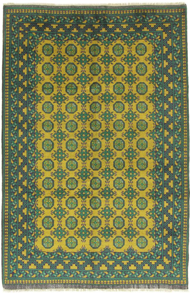 Tappeto Afgano Afghan Akhche 242x161 242x161, Tappeto persiano Annodato a mano