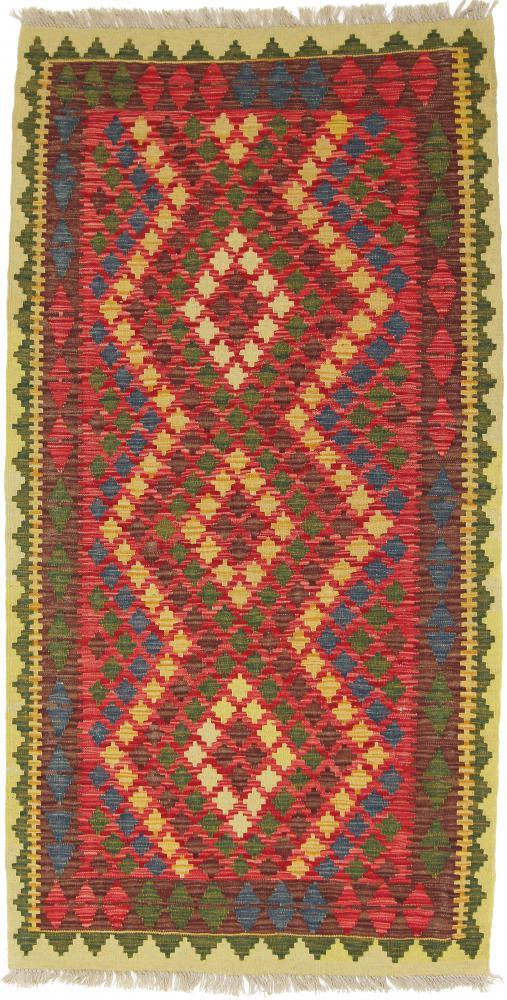Afghaans tapijt Kilim Afghan 191x99 191x99, Perzisch tapijt Handgeweven