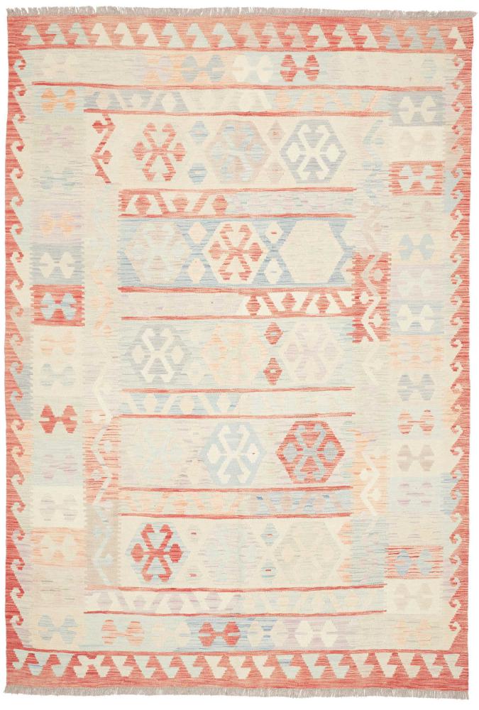 Tapis afghan Kilim Afghan 245x173 245x173, Tapis persan Tissé à la main