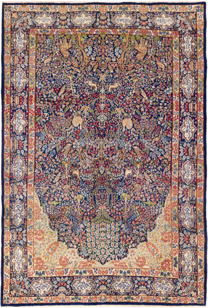 Perserteppich Kerman Lawar Alt 10'1"x6'9" 10'1"x6'9", Perserteppich Handgeknüpft