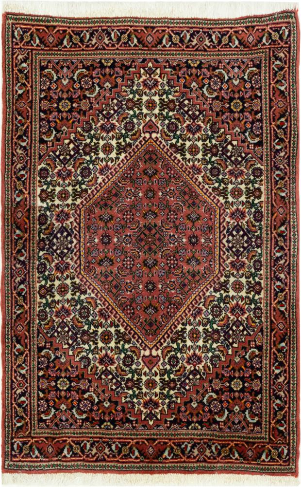 Persian Rug Bidjar 3'7"x2'4" 3'7"x2'4", Persian Rug Knotted by hand