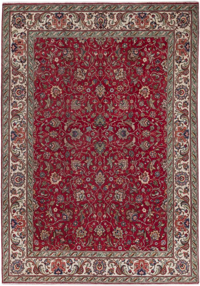 Tapete persa Tabriz 340x240 340x240, Tapete persa Atado à mão