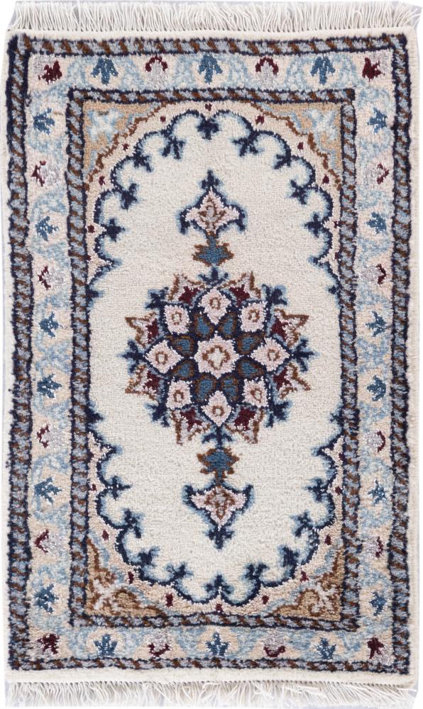 Perserteppich Nain 2'0"x1'4" 2'0"x1'4", Perserteppich Handgeknüpft