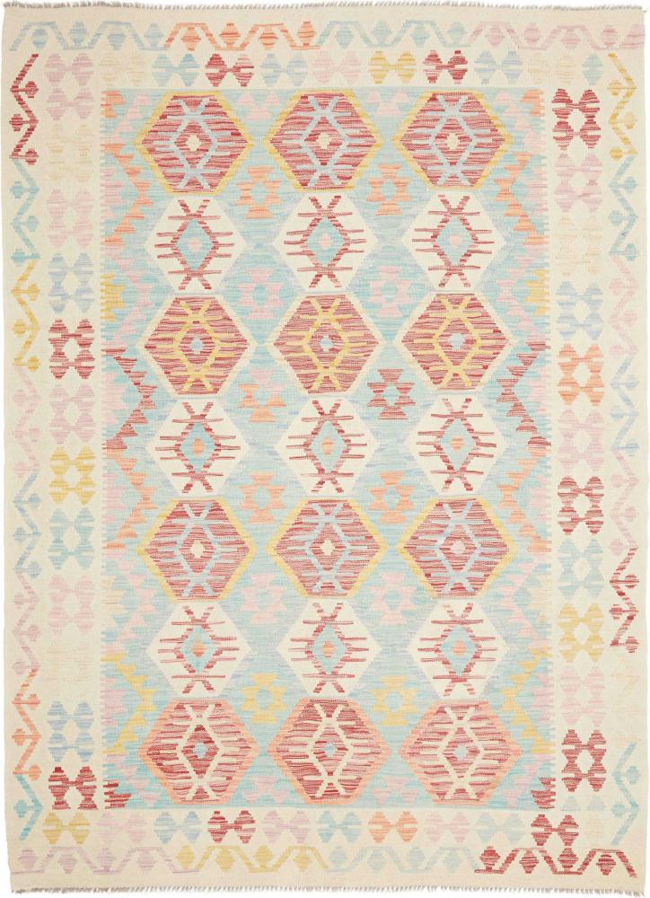 Afghansk teppe Kelim Afghan 242x179 242x179, Persisk teppe Håndvevd