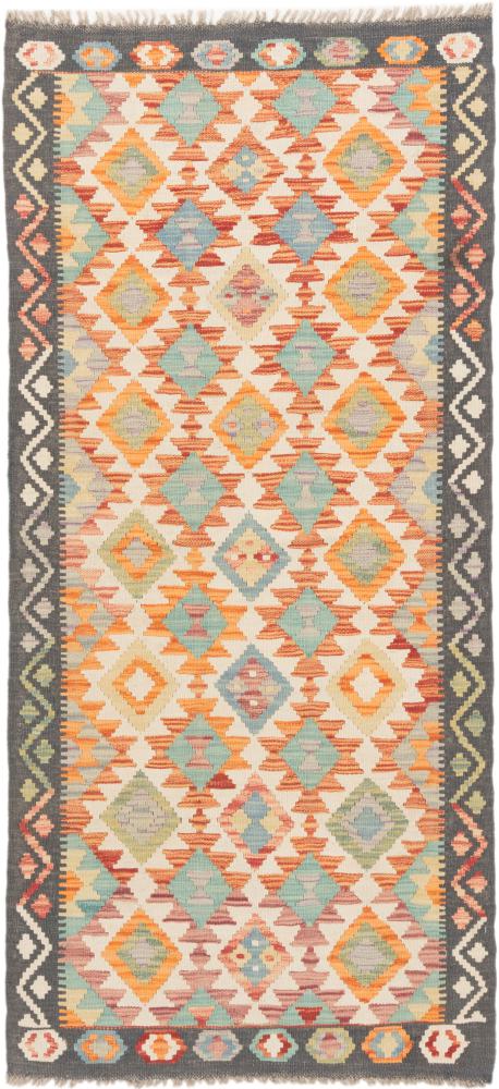 Tapete afegão Kilim Afegão 181x85 181x85, Tapete persa Tecido à mão