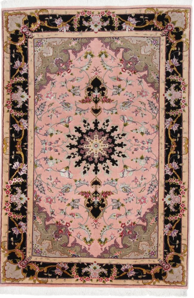 Persisk tæppe Tabriz 50Raj 152x102 152x102, Persisk tæppe Knyttet i hånden