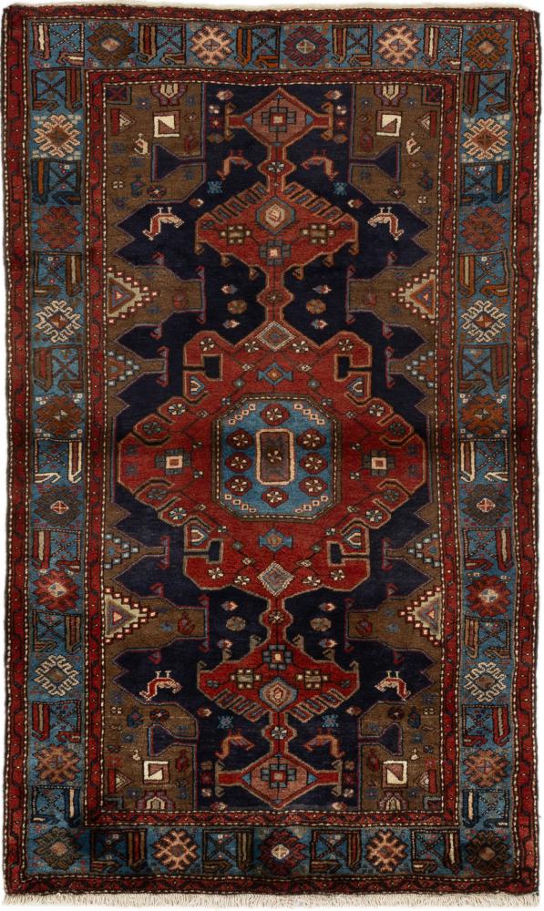 Perzisch tapijt Khamseh 209x124 209x124, Perzisch tapijt Handgeknoopte