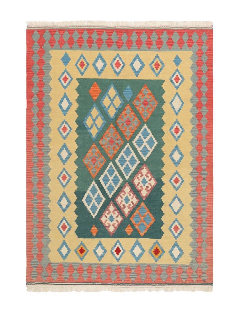 Tappeto persiano Kilim Fars 243x174 243x174, Tappeto persiano Tessuto a mano