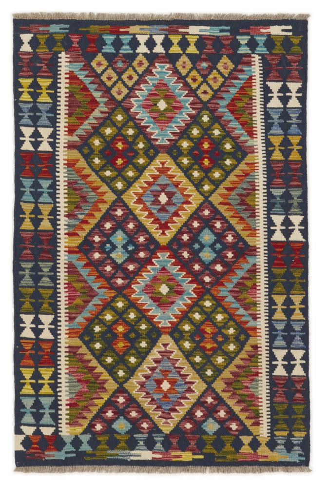 Afghaans tapijt Kilim Afghan 152x100 152x100, Perzisch tapijt Handgeweven