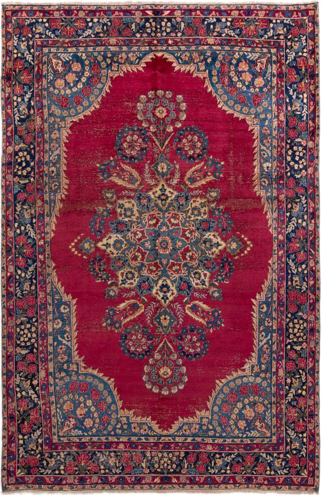 Perzisch tapijt Yazd Antiek 358x235 358x235, Perzisch tapijt Handgeknoopte