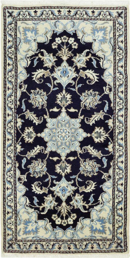 Persisk tæppe Nain 145x72 145x72, Persisk tæppe Knyttet i hånden