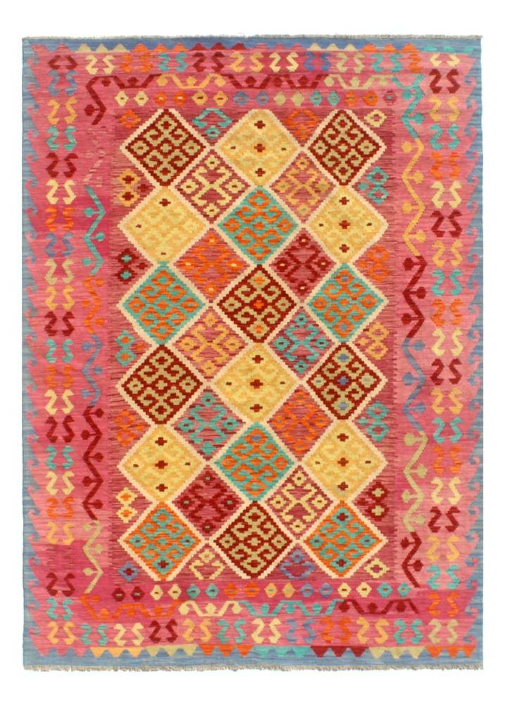 Afghan rug Kilim Afghan 9'7"x6'8" 9'7"x6'8", Persian Rug Woven by hand