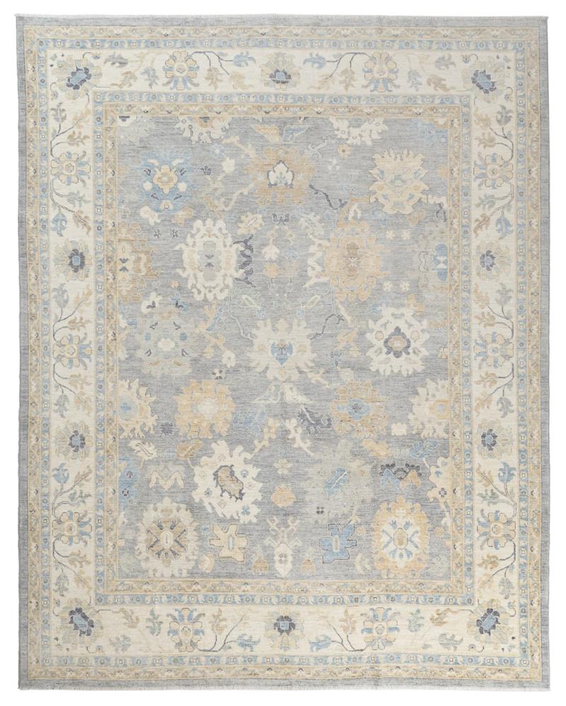 Alfombra afgana Usak Ozbeki 447x354 447x354, Alfombra persa Anudado a mano