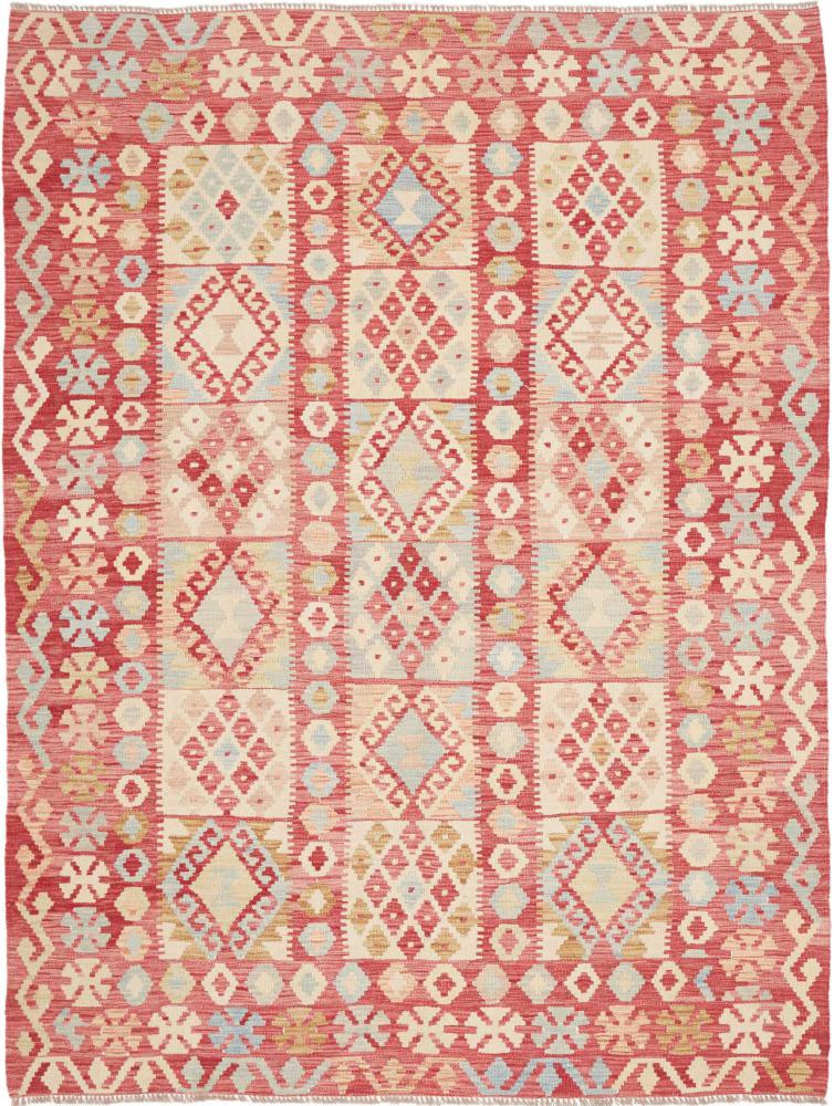 Afghansk tæppe Kelim Afghan 234x178 234x178, Persisk tæppe Håndvævet