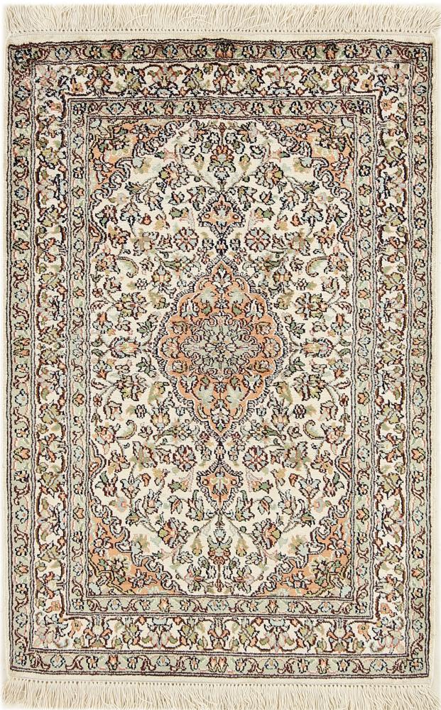 Tappeto indiano Cachemire di Seta 96x64 96x64, Tappeto persiano Annodato a mano