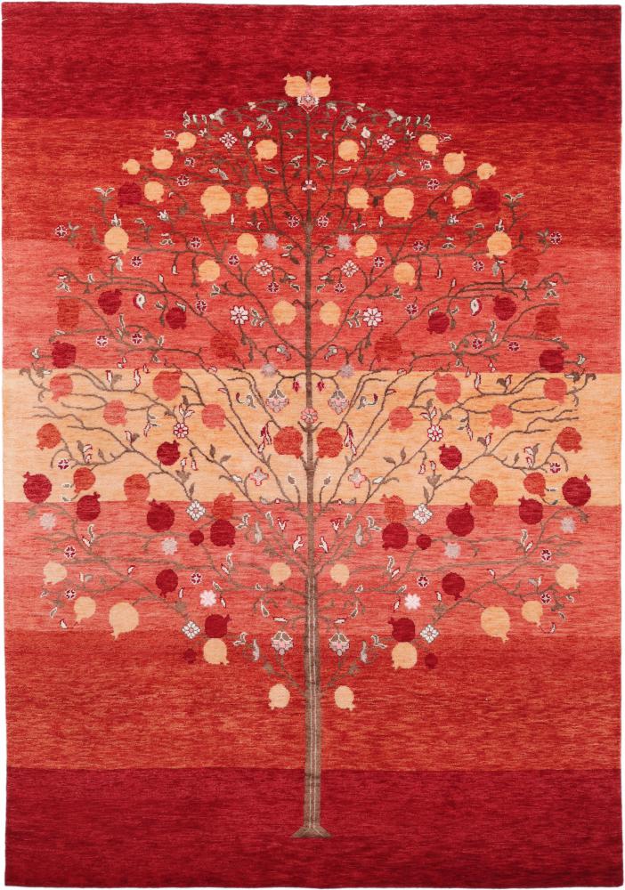 Indisk tæppe Sadraa 237x168 237x168, Persisk tæppe Knyttet i hånden