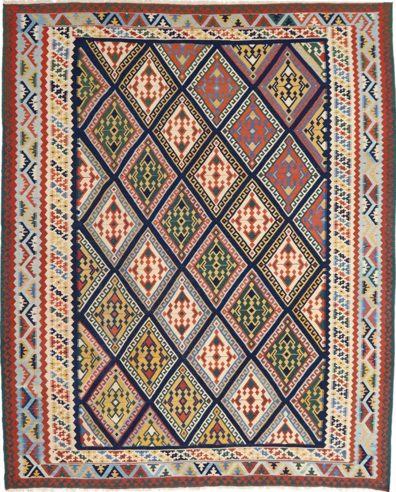 Tapete persa Kilim Fars 343x267 343x267, Tapete persa Tecido à mão