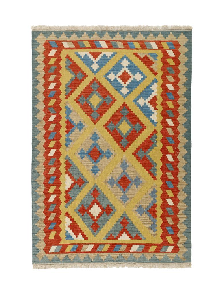 Persialainen matto Kelim Fars 184x128 184x128, Persialainen matto kudottu