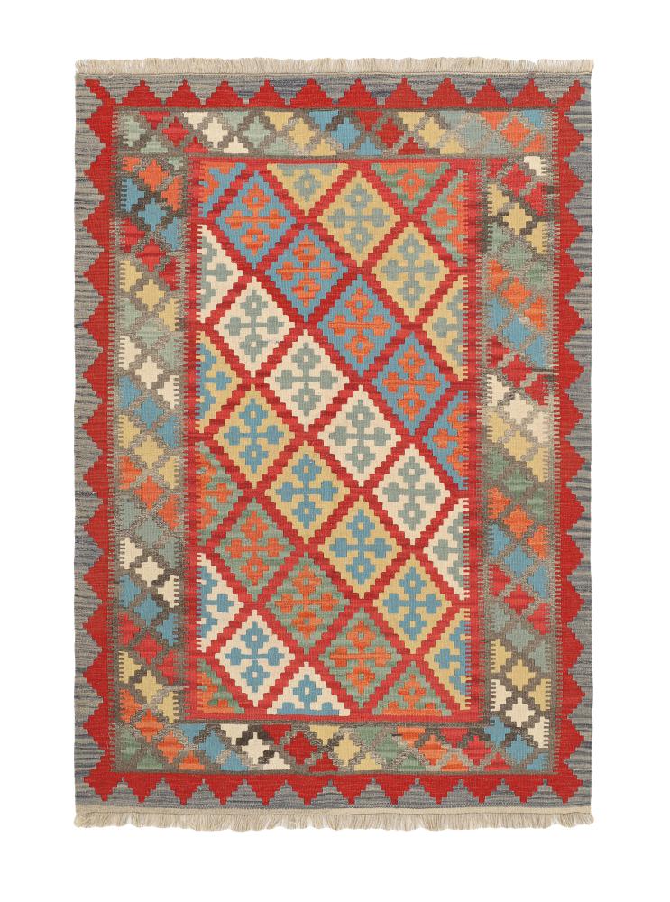 Perserteppich Kelim Fars 6'10"x4'11" 6'10"x4'11", Perserteppich Handgewebt