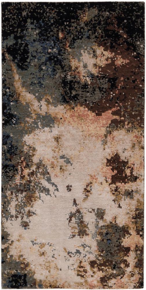 Indo rug Sadraa 140x68 140x68, Persian Rug Knotted by hand