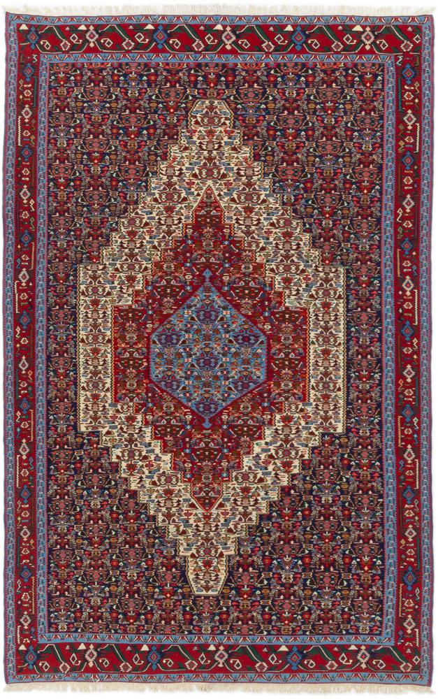 Tapete persa Kilim Fars Senneh 297x191 297x191, Tapete persa Atado à mão