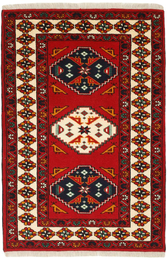 Perzsa szőnyeg Turkaman 125x85 125x85, Perzsa szőnyeg Kézzel csomózva