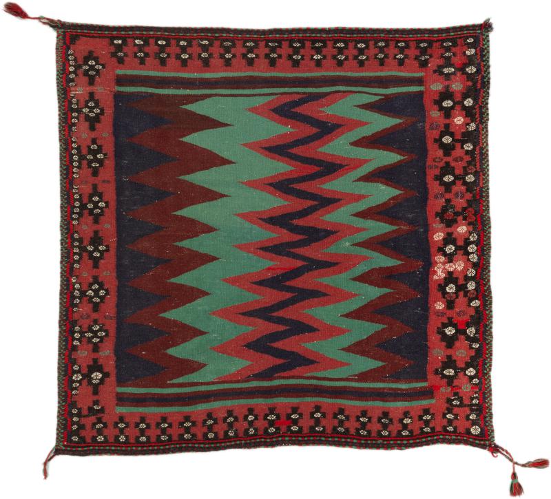 Tapete persa Kilim Fars 115x116 115x116, Tapete persa Tecido à mão