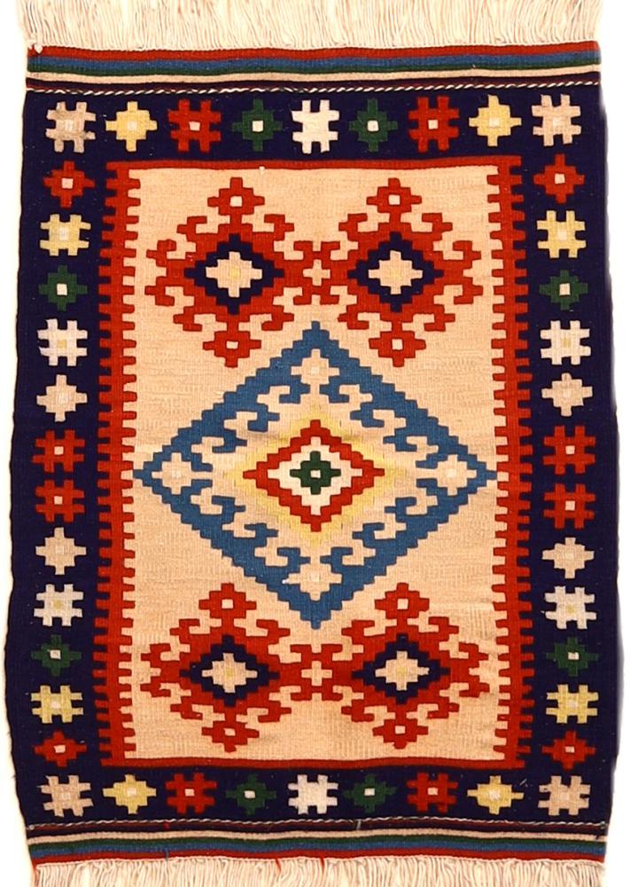 Tappeto persiano Kilim Fars 88x61 88x61, Tappeto persiano Tessuto a mano
