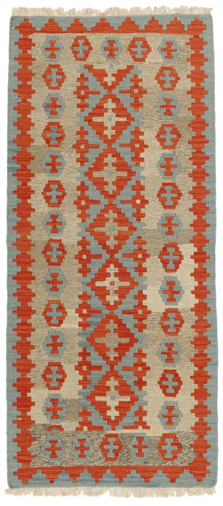 Tapete persa Kilim Fars 194x84 194x84, Tapete persa Tecido à mão