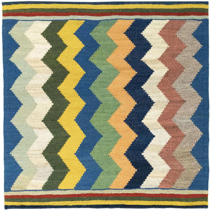 Tapete persa Kilim Fars 101x103 101x103, Tapete persa Tecido à mão